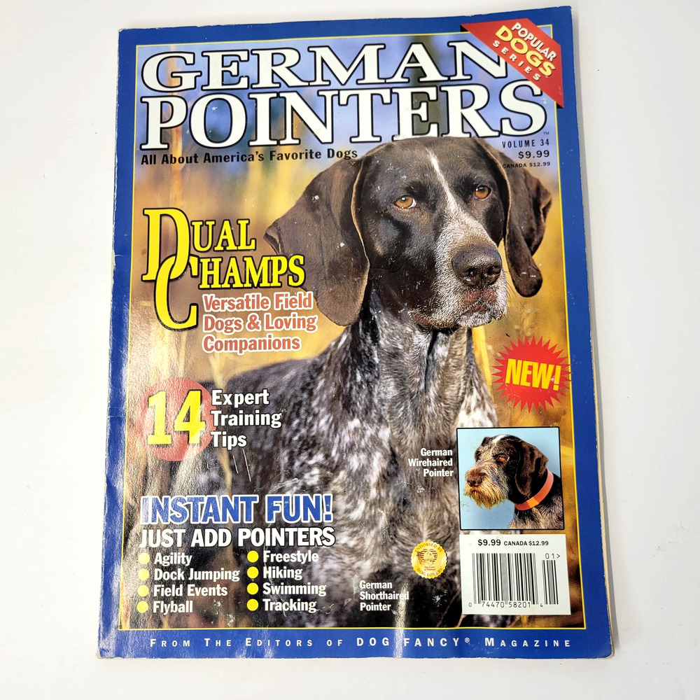 Vintage German Pointers Popular Dogs Series Vol 34 Dog Training Guide PB 2004
